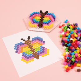 Rørperler Hexagon 1000 stk Mix i gruppen Kids / Sjovt og lærerigt / Perler og perleplader hos Pen Store (131312)