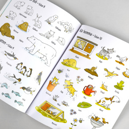 Hobbybok med klistermærker Dyr i gruppen Kids / Sjovt og lærerigt / Farvelægning og håndværksbøger hos Pen Store (131359)