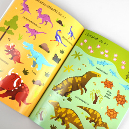 Hobbybog med klistermærker Dinosaurer i gruppen Kids / Sjovt og lærerigt / Farvelægning og håndværksbøger hos Pen Store (131360)