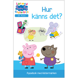 Hvordan føles det? Lær med Greta Gris i gruppen Kids / Sjovt og lærerigt / Farvelægning og håndværksbøger / Hjernegymnastik for børn hos Pen Store (131361)