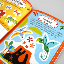 Hobbybog Dino i gruppen Kids / Sjovt og lærerigt / Farvelægning og håndværksbøger hos Pen Store (131366)
