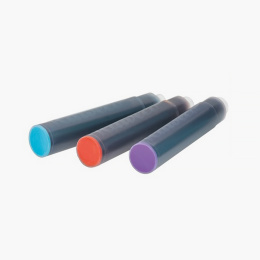 Fyldepen refill sæt 6 stk i gruppen Penne / Pentilbehør / Fyldepenne blæk / Fyldepennepatroner hos Pen Store (131462_r)