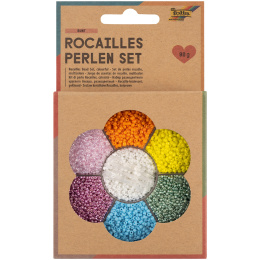 Rocailles Perlesæt Blandede farver i gruppen Kids / Sjovt og lærerigt / Smykker og perler / DIY-sæt hos Pen Store (131536)