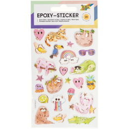 Epoxy stickers Sommer 1 Ark i gruppen Kids / Sjovt og lærerigt / Stickers hos Pen Store (131541)