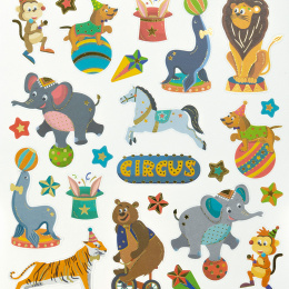 Stickers Cirkus 2 Ark i gruppen Kids / Sjovt og lærerigt / Stickers hos Pen Store (131545)