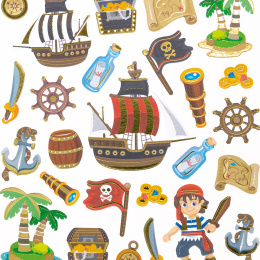 Stickers Pirater 2 Ark i gruppen Kids / Sjovt og lærerigt / Stickers hos Pen Store (131546)