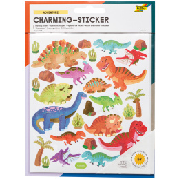 Sticker Dino/Rummet 2 Ark i gruppen Kids / Sjovt og lærerigt / Stickers hos Pen Store (131547)