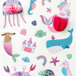 Stickers Honeycomb ball Hav 1 Ark i gruppen Kids / Sjovt og lærerigt / Stickers hos Pen Store (131557)