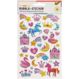 3D Stickers Fantasi 1 Ark i gruppen Kids / Sjovt og lærerigt / Stickers hos Pen Store (131564)