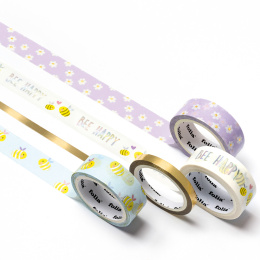 Washi-tejp Bier 4-pack i gruppen Hobby & Kreativitet / Hobbytilbehør / Washi Tape hos Pen Store (131591)