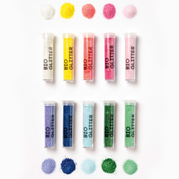 Bioglitter Mix Rainbow 10-pack i gruppen Kids / Sjovt og lærerigt / Kreative materialer til børn / Glitter og paillette hos Pen Store (131640)