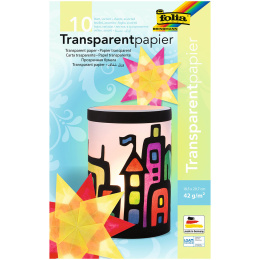 Transparent papir 42 g/m² 10-pack i gruppen Hobby & Kreativitet / Skabe / Håndværk og DIY hos Pen Store (131654)