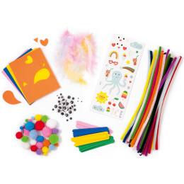 Gør-det-selv-sæt Piberensere Rainbow 212 stk i gruppen Kids / Sjovt og lærerigt / Hobbykasse hos Pen Store (131660)