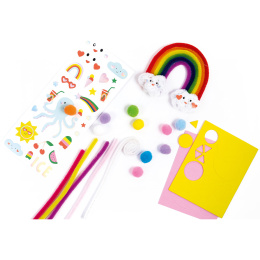 Gør-det-selv-sæt Piberensere Rainbow 212 stk i gruppen Kids / Sjovt og lærerigt / Hobbykasse hos Pen Store (131660)