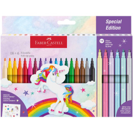 Tuschpenne Unicorn Special Edition 24-pakning (3 år+) i gruppen Kids / Børnepenne / Tusser til børn hos Pen Store (131682)