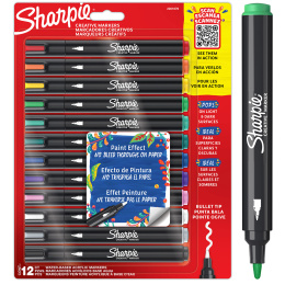 Creative Marker Bullet Tip 12-pak i gruppen Penne / Kunstnerpenne / Akrylmarkers hos Pen Store (131698)