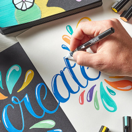Creative Marker Brush Tip 5-pak i gruppen Penne / Kunstnerpenne / Akrylmarkers hos Pen Store (131699)