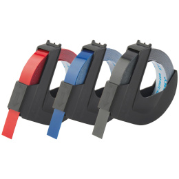 Selvklæbende prægetape 9mm x 3m i gruppen Hobby & Kreativitet / Organisere / Label maskine hos Pen Store (131709_r)