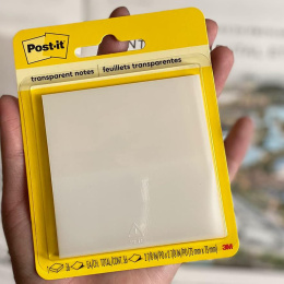Post-it 73x73 Transparent i gruppen Papir & Blok / Skriv og noter / Post-it og notesblokke hos Pen Store (131724)
