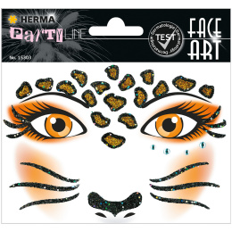 Face Art Stickers Leopard i gruppen Kids / Sjovt og lærerigt / Stickers hos Pen Store (131901)