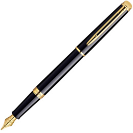 Hémisphère Black/Gold Fyldepen  i gruppen Penne / Fine Writing / Fyldepenne hos Pen Store (132009_r)