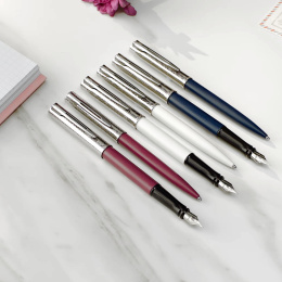 Allure Deluxe Metal & Blue Fyldepen Fine i gruppen Penne / Fine Writing / Fyldepenne hos Pen Store (132013)