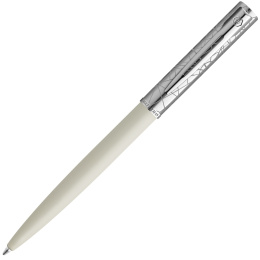 Allure Deluxe Metal & White Kuglepen i gruppen Penne / Fine Writing / Kuglepenne hos Pen Store (132018)