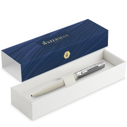 Allure Deluxe Metal & White Kuglepen i gruppen Penne / Fine Writing / Kuglepenne hos Pen Store (132018)