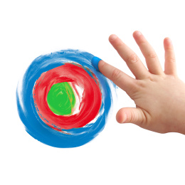 Fingerfarve Basic-sæt 4x100g i gruppen Kids / Farve og maling til børn / Fingermaling hos Pen Store (132086)
