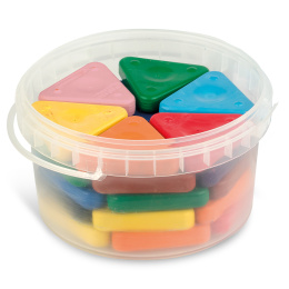 Vokskridt Triangles 30-pack i gruppen Kids / Børnepenne / Farvekridt til børn hos Pen Store (132104)