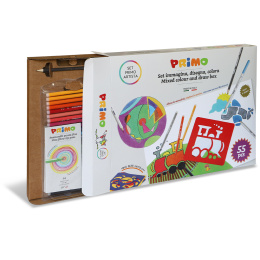 Malerbox Mixed colour & draw 55-sæt i gruppen Kids / Sjovt og lærerigt / Hobbykasse hos Pen Store (132107)
