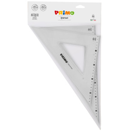 Sæt Vinkellinealer 45°/35 cm + 60°/35 cm i gruppen Hobby & Kreativitet / Hobbytilbehør / Linealer / Plastlineal hos Pen Store (132118)