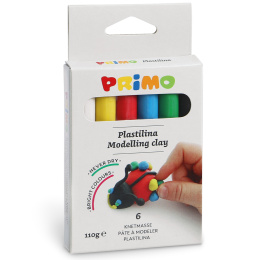 Plastelina Modellervoks 6-pack 18 g i gruppen Kids / Farve og maling til børn / Skab med modellervoks hos Pen Store (132155)
