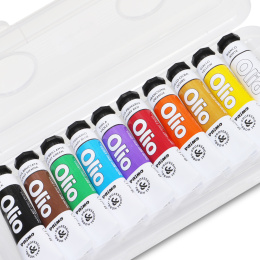Oliefarve tube 18 ml 10-sæt i gruppen Kunstnerartikler / Kunstnerfarver / Oliemaling hos Pen Store (132210)