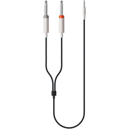 Field Textile audio cabel 3.5mm to 2x 6.35mm i gruppen Studio/Workspace /  /  hos Pen Store (132392)