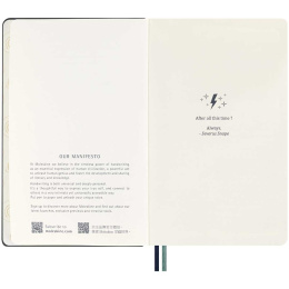 Hard Cover Notebook Large Harry Potter Expecto Patronum i gruppen Papir & Blok / Skriv og noter / Notesbøger hos Pen Store (132483)