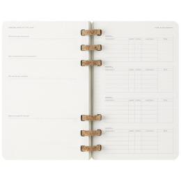 Spiral Planner 12M Soft Cover Large Black  i gruppen Papir & Blok / Kalendere / 12 mdr kalendere hos Pen Store (132587)