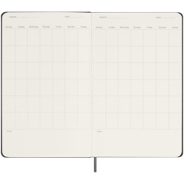 Kalender Udateret WeekNote Large Black  i gruppen Papir & Blok / Kalendere / 12 mdr kalendere hos Pen Store (132589)