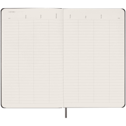 Kalender Udateret WeekNote Large Black  i gruppen Papir & Blok / Kalendere / 12 mdr kalendere hos Pen Store (132589)