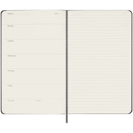 Kalender Udateret WeekNote Large Black  i gruppen Papir & Blok / Kalendere / 12 mdr kalendere hos Pen Store (132589)