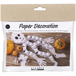 Mini DIY-sæt med papirdekoration Skelet (5 år+) i gruppen Hobby & Kreativitet / Højtider og sæsoner / Halloween hos Pen Store (132625)