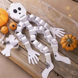 Mini DIY-sæt med papirdekoration Skelet (5 år+) i gruppen Hobby & Kreativitet / Højtider og sæsoner / Halloween hos Pen Store (132625)