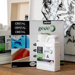 Gédéo Bio-based Crystal resin 750ml i gruppen Hobby & Kreativitet / Teknikker / Støbning hos Pen Store (132708)