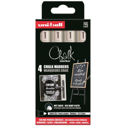 Chalk Marker PWE-5M 4-set White i gruppen Penne / Mærkning og kontor / Markeringspenne hos Pen Store (132734)