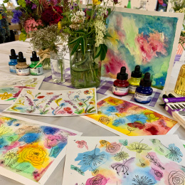 Intro Ink Aquarelle set 6 x 29,5 ml i gruppen Kunstnerartikler / Kunstnerfarver / Akvarelmaling / Flydende akvarelfarve hos Pen Store (132932) Intro Ink Aquarelle set 6 x 29,5 ml i gruppen Kunstnerartikler / Kunstnerfarver / Akvarelmaling / Flydende akvarelfarve hos Pen Store (132932)