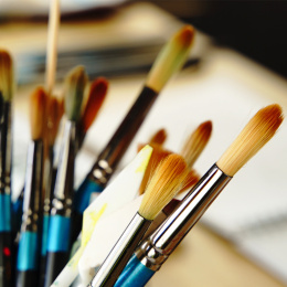 Watercolor brush series 85 Round Nr 18 i gruppen Kunstnerartikler / Pensler / Akvarelpensler hos Pen Store (132944)