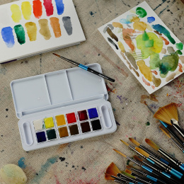 Watercolor brush series 48 Fan Nr 4 i gruppen Kunstnerartikler / Pensler / Akvarelpensler hos Pen Store (132949)