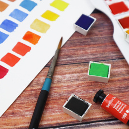Watercolor brush series 85 Round Nr 12 i gruppen Kunstnerartikler / Pensler / Akvarelpensler hos Pen Store (132957)