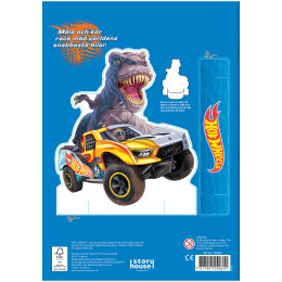 Hot Wheels Malebog med klistermærker i gruppen Kids / Sjovt og lærerigt / Farvelægning og håndværksbøger hos Pen Store (133014)