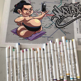 Acrea Paint Marker i gruppen Penne / Kunstnerpenne / Illustrationmarkers hos Pen Store (133021_r)